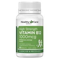 Healthy Care B12 1000mcg 60 Tablets