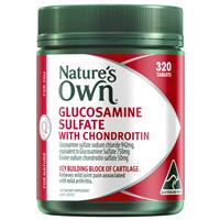 Nature’s Own Glucosamine Sulfate With Chondroitin 320 Tablets