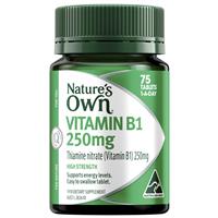 Nature’s Own High Strength Vitamin B1 250mg 75 Tablets