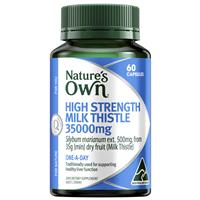 Nature’s Own Milk Thistle 35000mg 60 Capsules