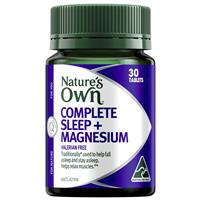 Nature’s Own Complete Sleep + Magnesium 30 Tablets