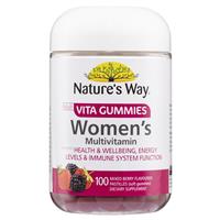 Nature’s Way Adult Vita Gummies Womens Multivitamin 100 Gummies