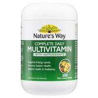 Nature’s Way Complete Daily Multivitamin 200 Tablets