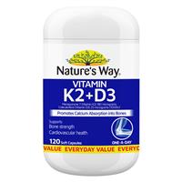 Natures Way K2+D3 120 Capsules