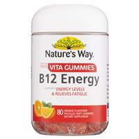 Nature’s Way Adult Vita Gummies B12 Energy 80 Gummies