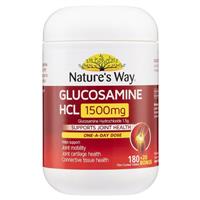 Nature’s Way Glucosamine 1500mg 180 + 20 Bonus Tablets