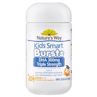 Nature’s Way Kids Smart DHA 300mg Triple Strength 50 Soft Capsules