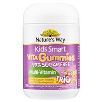 Nature’s Way Kids Smart Vita Gummies Sugar Free Multivitamin Trios 150 Pastilles