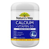 Nature’s Way Calcium + Vitamin D3 200 Tablets