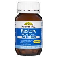 Nature’s Way Restore Probiotic 30 Billion 30 Capsules