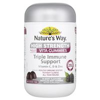 Nature’s Way Adult Vita Gummies High Strength Triple Immune 50 Pastilles