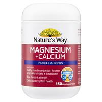 Nature’s Way Magnesium Plus Calcium 150 Tablets