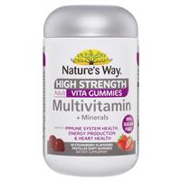 Nature’s Way Adult Vita Gummies Sugar Free High Strength Multivitamin 65 Gummies