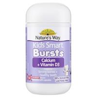 Nature’s Way Kids Smart Calcium + Vitamin D 50 Chewable Capsules