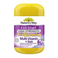 Nature’s Way Kids Smart Vita Gummies High Strength Multi + Iron 40 Pastilles