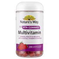 Nature’s Way Adult Vita Gummies Multivitamin 200 Gummies Exclusive Size