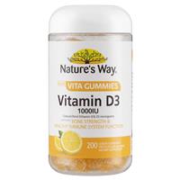 Nature’s Way Adult Vita Gummies Vitamin D 200 Gummies Exclusive Size