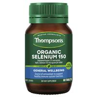 Thompson’s Organic Selenium 150 60 Tablets