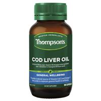 Thompson’s Cod Liver Oil 100 Capsules