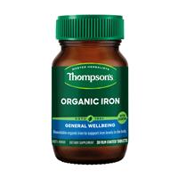 Thompson’s Organic Iron 24mg 30 Tablets