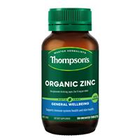 Thompson’s Organic Zinc 180 Tablets