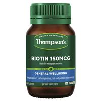 Thompson’s Biotin 150mcg 100 Tablets