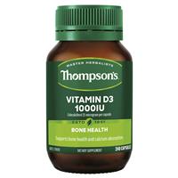 Thompson’s Vitamin D3 1000IU 240 Capsules