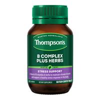 Thompson’s B Complex Plus Herbs 60 Tablets