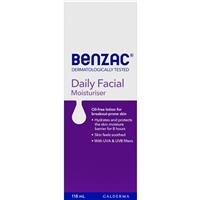 Benzac Daily Facial Moisturiser 118ml