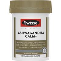 Swisse Ultiboost Ashwagandha Calm+ 60 Pack