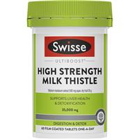 Swisse Milk Thistle 35000mg 60 Tablets