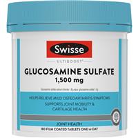 Swisse Glucosamine Sulfate 1500mg 180 Tablets