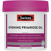 Swisse Ultiboost Evening Primrose Oil 200 Capsules