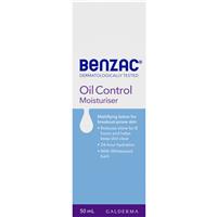 Benzac Oil Control Moisturiser 50ml