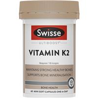 Swisse Ultiboost Vitamin K2 60 Capsules