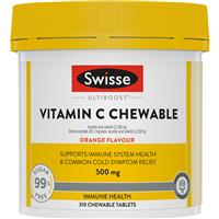 Swisse Vitamin C 500mg 310 Chewable Tablets