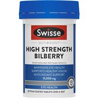 Swisse Ultiboost Bilberry 30 Tablets