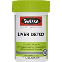 Swisse Ultiboost Liver Detox 60 Tablets