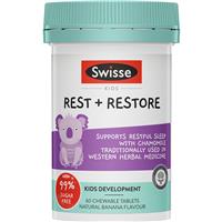 Swisse Kids Rest & Restore 60 Tablets