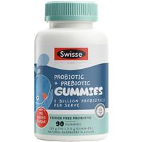 Swisse Kids Probiotic & Prebiotic Gummies 90 Pack