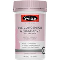 Swisse Ultinatal Pre Conception & Pregnancy 180 Capsules