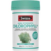 Swisse Chlorophyll+ 1000mg 200 Tablets