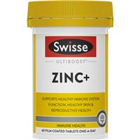 Swisse Zinc+ 60 Tablets