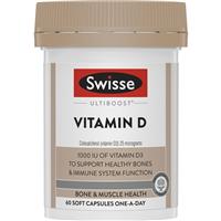 Swisse Vitamin D 60 Capsules