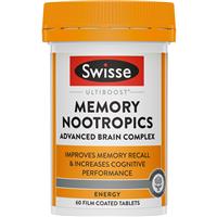 Swisse Ultiboost Memory Nootropics 60 Tabs