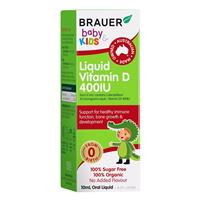 Brauer Kids Liquid Vitamin D 400IU 10ml