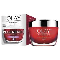 Olay Regenerist Advanced Anti-Ageing Micro-Sculpting Night Face Cream Moisturiser 50g