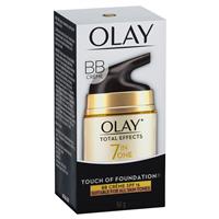 Olay Total Effects 7 in One Touch of Foundation Face Cream BB Crème SPF 15 50g