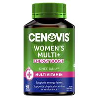 Cenovis Once Daily Women’s Multi + Energy Boost 50 Capsules