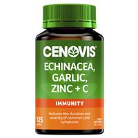 Cenovis Echinacea, Garlic, Zinc + C 125 Tablets